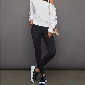 NWT- CARBON38 Wrap Legging in Heather Melt